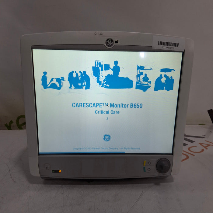 GE Healthcare GE Healthcare Carescape B650 Critical Care Patient Monitor Patient Monitors reLink Medical