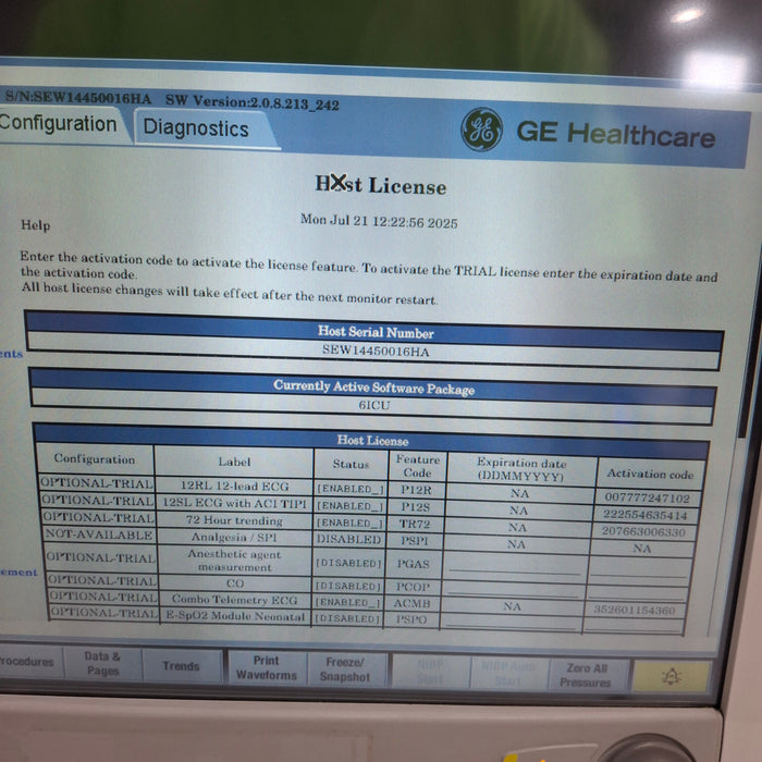 GE Healthcare GE Healthcare Carescape B650 Critical Care Patient Monitor Patient Monitors reLink Medical