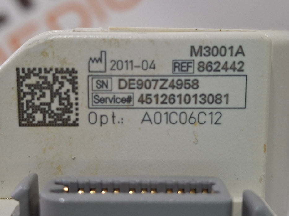Philips Philips M3001A-A01C06C12 Fast SpO2, NIBP, 12 lead ECG, Temp, IBP MMS Module Patient Monitors reLink Medical