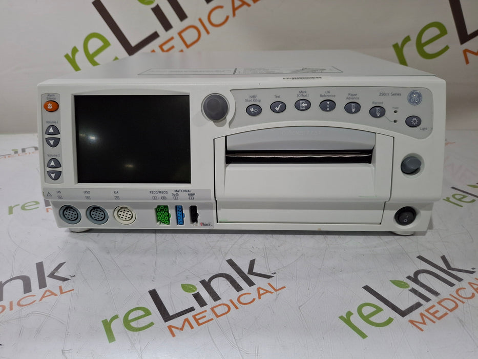 GE Healthcare GE Healthcare Corometrics 250cx Series Model 259cx-c Fetal Monitor Patient Monitors reLink Medical