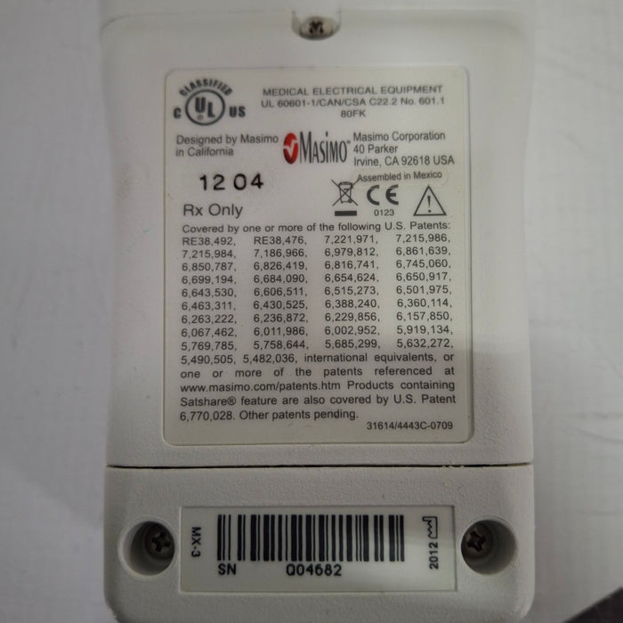 Masimo Radical 7 Pulse Oximeter w/ Base