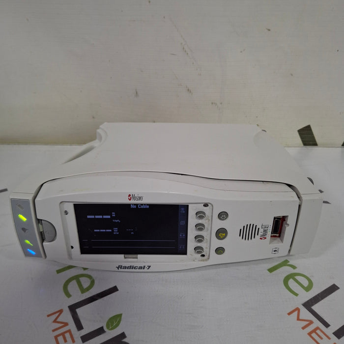 Masimo Masimo Radical 7 Pulse Oximeter w/ Base Patient Monitors reLink Medical