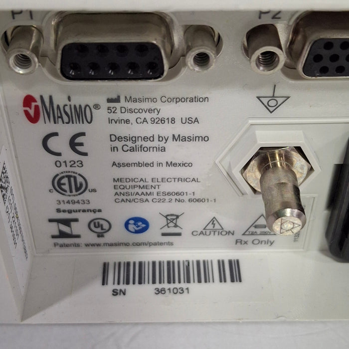 Masimo Masimo Radical 7 Pulse Oximeter w/ Base Patient Monitors reLink Medical