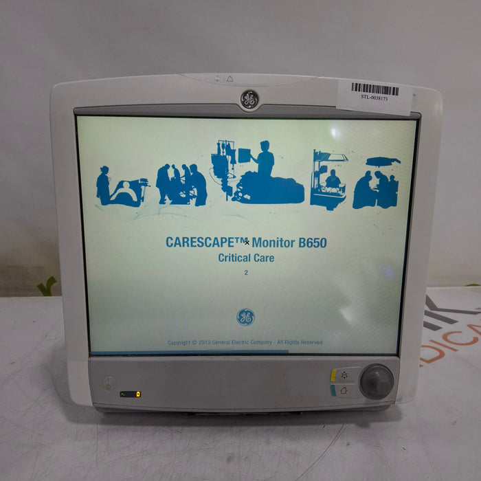 GE Healthcare GE Healthcare Carescape B650 Critical Care Patient Monitor Patient Monitors reLink Medical
