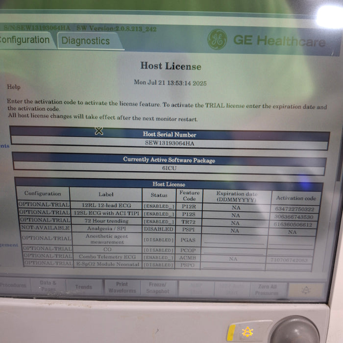 GE Healthcare GE Healthcare Carescape B650 Critical Care Patient Monitor Patient Monitors reLink Medical