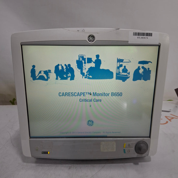 GE Healthcare GE Healthcare Carescape B650 Critical Care Patient Monitor Patient Monitors reLink Medical