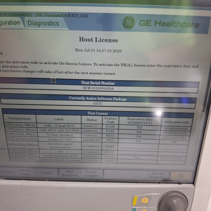 GE Healthcare GE Healthcare Carescape B650 Critical Care Patient Monitor Patient Monitors reLink Medical