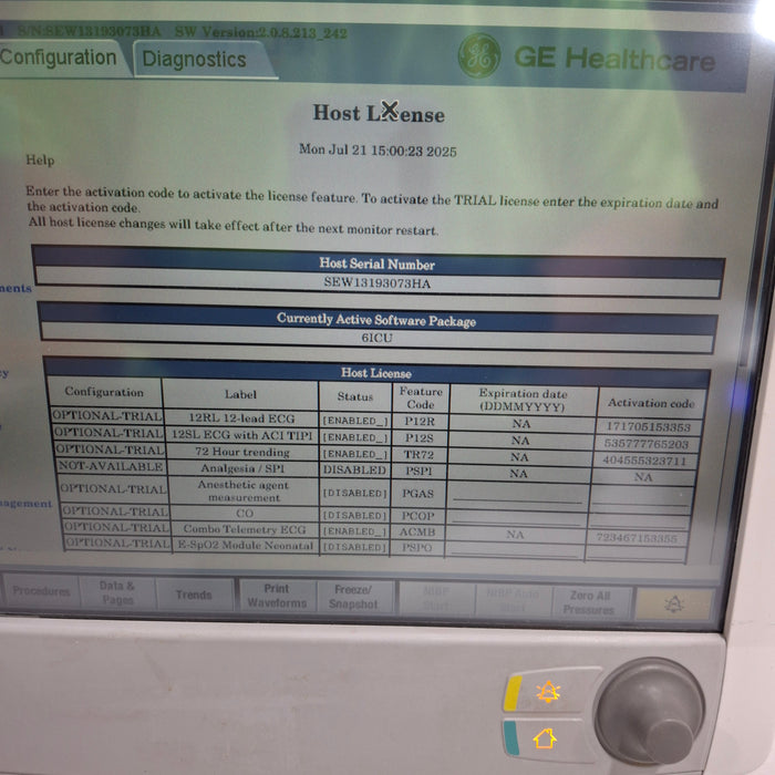 GE Healthcare GE Healthcare Carescape B650 Critical Care Patient Monitor Patient Monitors reLink Medical