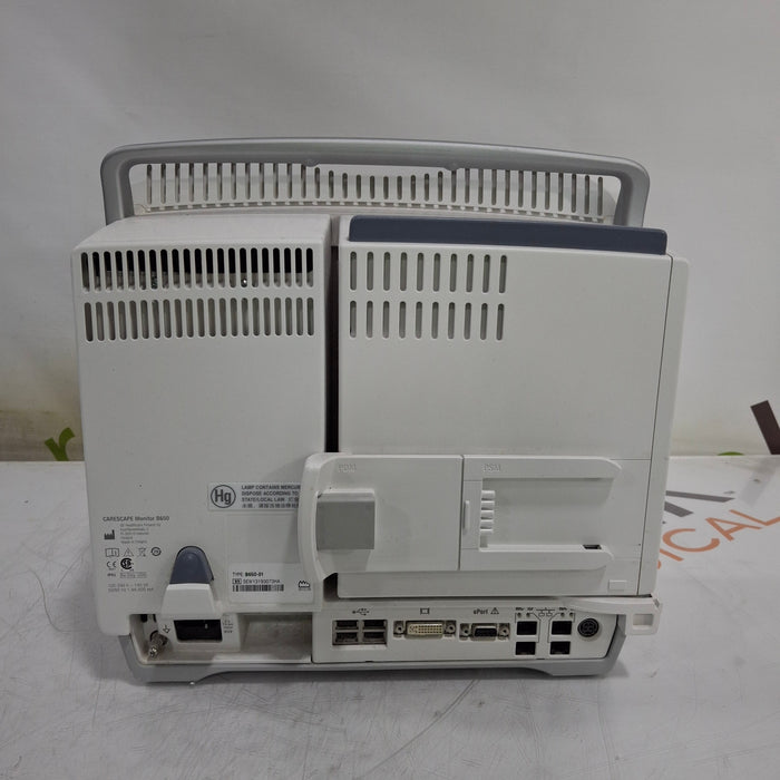 GE Healthcare GE Healthcare Carescape B650 Critical Care Patient Monitor Patient Monitors reLink Medical