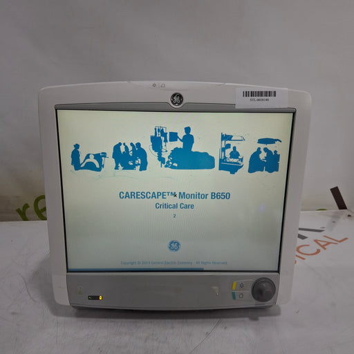 GE Healthcare GE Healthcare Carescape B650 Critical Care Patient Monitor Patient Monitors reLink Medical