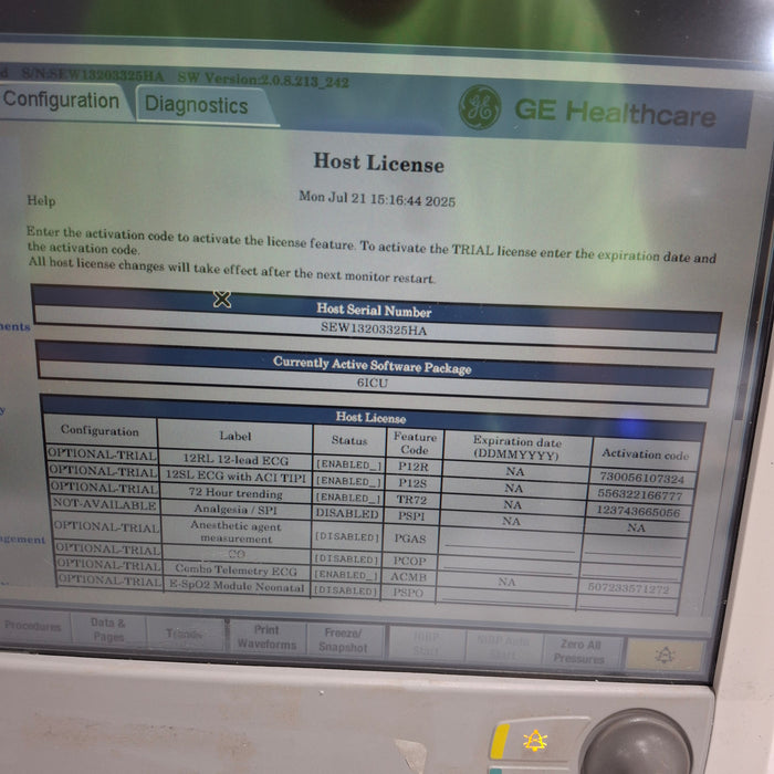 GE Healthcare GE Healthcare Carescape B650 Critical Care Patient Monitor Patient Monitors reLink Medical