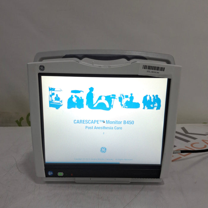 GE Healthcare GE Healthcare Carescape B450 Post Anesthesia Care Patient Monitor Patient Monitors reLink Medical
