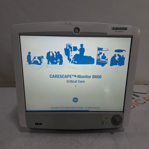 GE Healthcare GE Healthcare Carescape B650 Critical Care Patient Monitor Patient Monitors reLink Medical