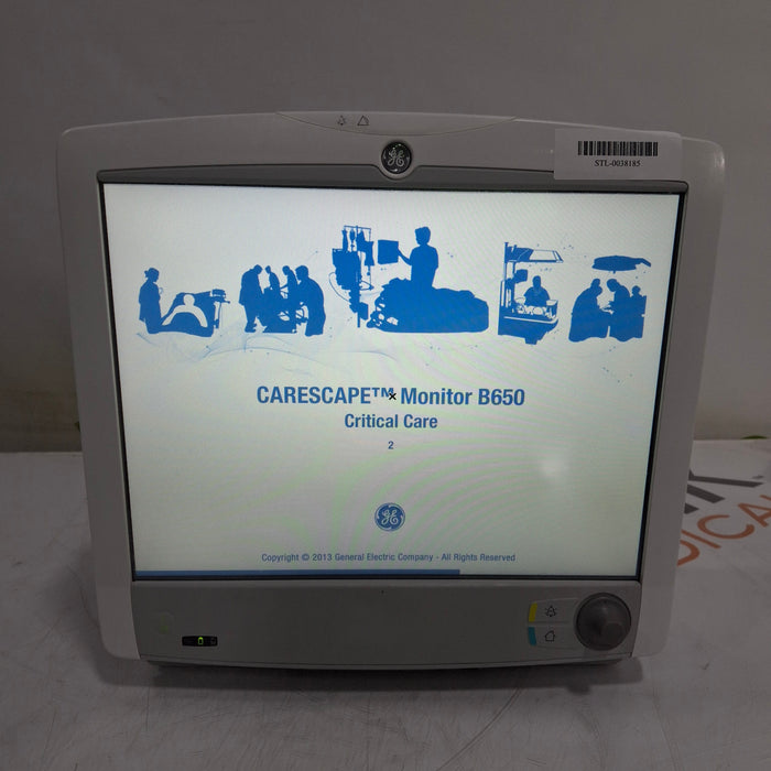 GE Healthcare GE Healthcare Carescape B650 Critical Care Patient Monitor Patient Monitors reLink Medical