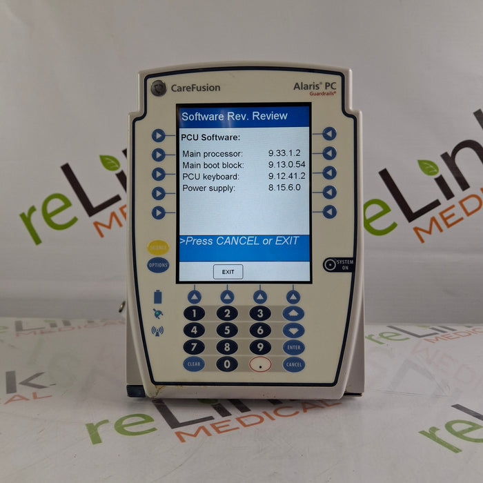 CareFusion Alaris 8015 Large Screen POC Infusion Pump