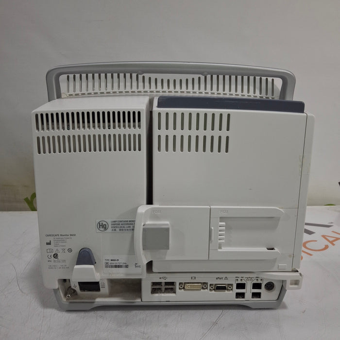 GE Healthcare GE Healthcare Carescape B650 Emergency Care Patient Monitor Patient Monitors reLink Medical