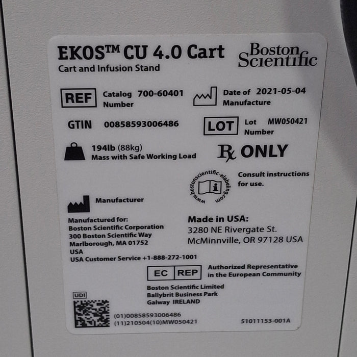 Boston Scientific Boston Scientific EKOS 4.0 EkoSonic Endovascular System Surgical Equipment reLink Medical