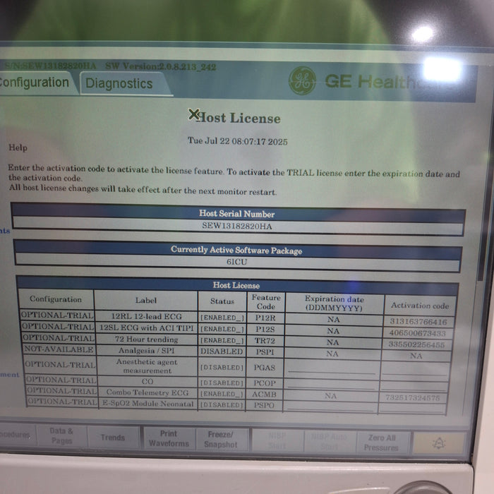 GE Healthcare GE Healthcare Carescape B650 Critical Care Patient Monitor Patient Monitors reLink Medical