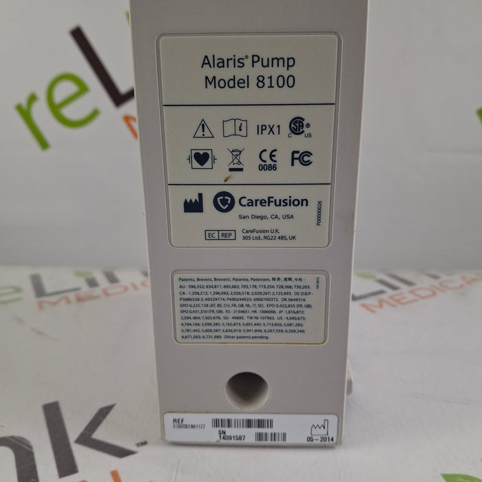 CareFusion CareFusion Alaris 8100 LVP Infusion Pump Module Infusion Pump reLink Medical