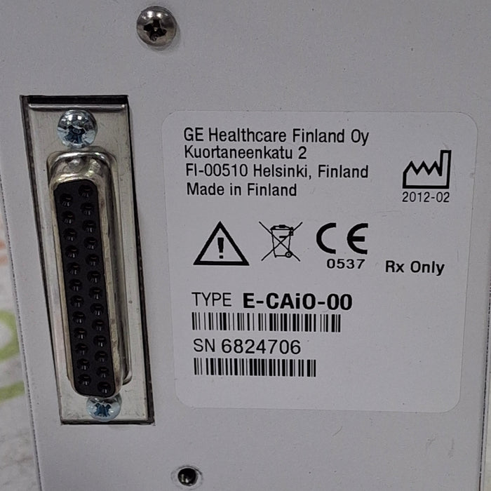 GE Healthcare GE Healthcare E-CAiO-00 Gas Exhaust Module Patient Monitors reLink Medical