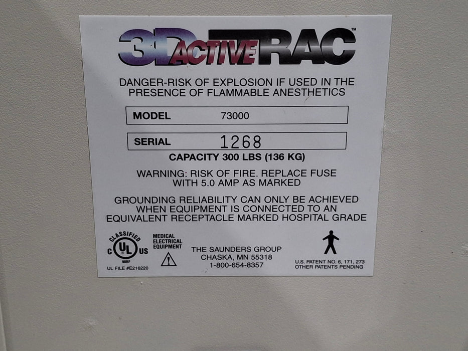 Chattanooga Group Saunders 3D Active Trac Cervical Traction System