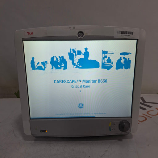 GE Healthcare GE Healthcare Carescape B650 Critical Care Patient Monitor Patient Monitors reLink Medical