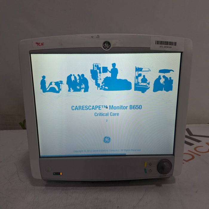 GE Healthcare GE Healthcare Carescape B650 Critical Care Patient Monitor Patient Monitors reLink Medical