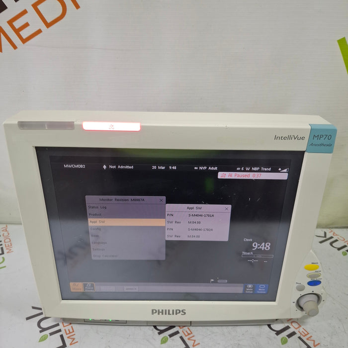 Philips Philips IntelliVue MP70 - Anesthesia Patient Monitor Patient Monitors reLink Medical