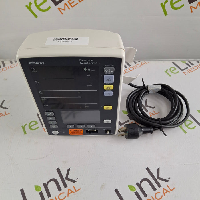 Mindray Mindray Accutorr 7 Vital Signs Monitor Patient Monitors reLink Medical
