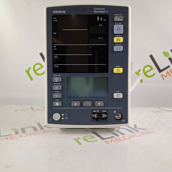 Mindray Mindray Accutorr 7 Vital Signs Monitor Patient Monitors reLink Medical
