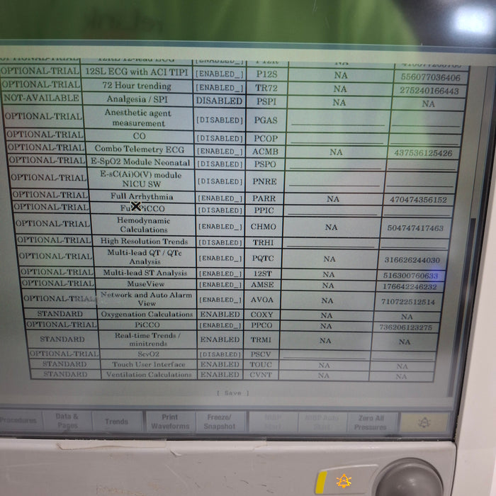 GE Healthcare Carescape B650 Critical Care Patient Monitor