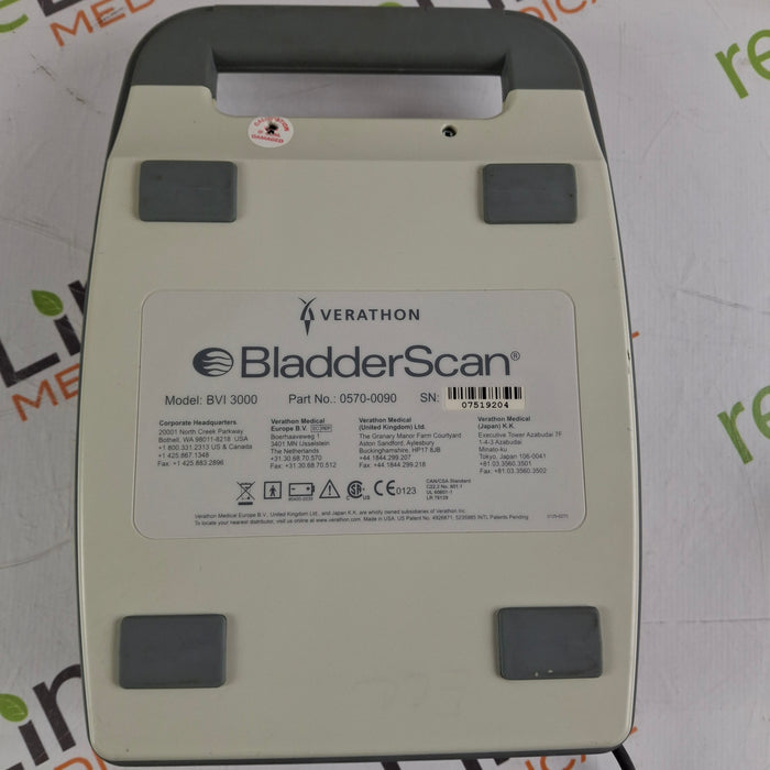 Verathon Medical, Inc Verathon Medical, Inc BladderScan BVI 3000 Bladder Scanner Surgical Equipment reLink Medical