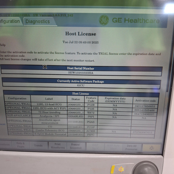 GE Healthcare GE Healthcare Carescape B650 Critical Care Patient Monitor Patient Monitors reLink Medical