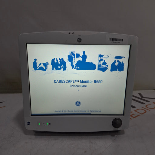 GE Healthcare GE Healthcare Carescape B650 Critical Care Patient Monitor Patient Monitors reLink Medical