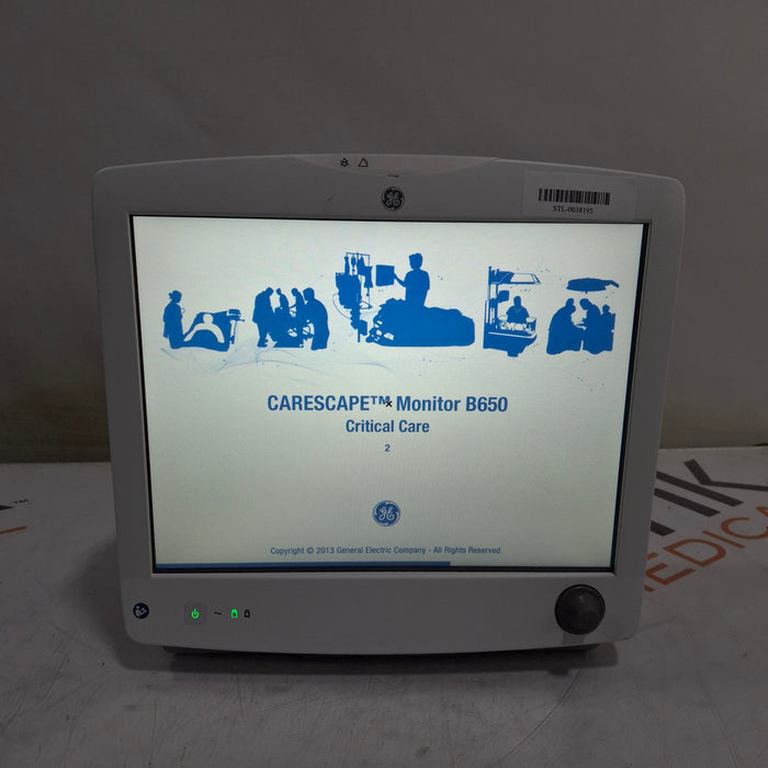 GE Healthcare GE Healthcare Carescape B650 Critical Care Patient Monitor Patient Monitors reLink Medical