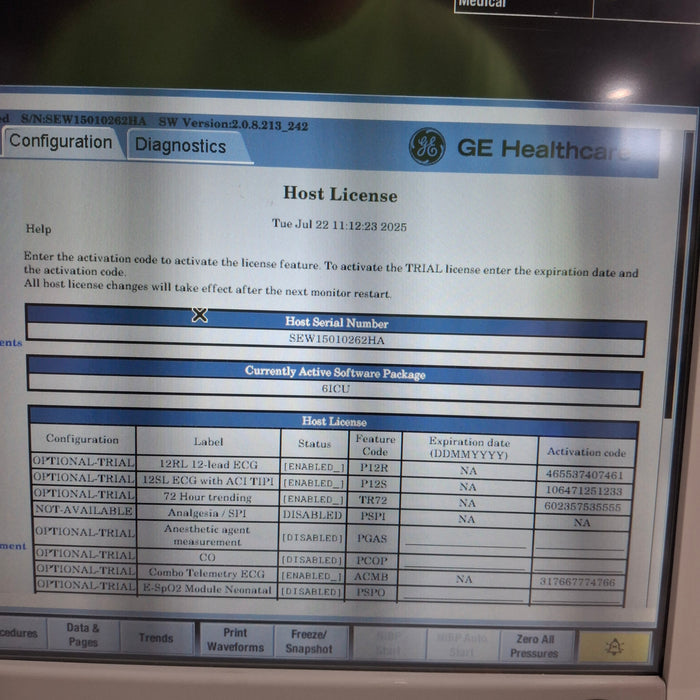 GE Healthcare GE Healthcare Carescape B650 Critical Care Patient Monitor Patient Monitors reLink Medical