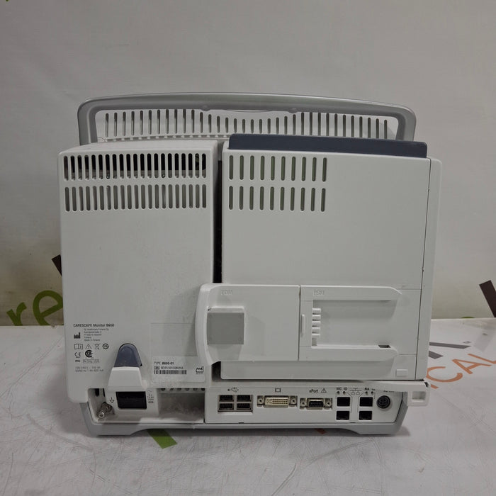 GE Healthcare Carescape B650 Critical Care Patient Monitor