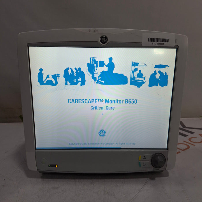 GE Healthcare GE Healthcare Carescape B650 Critical Care Patient Monitor Patient Monitors reLink Medical