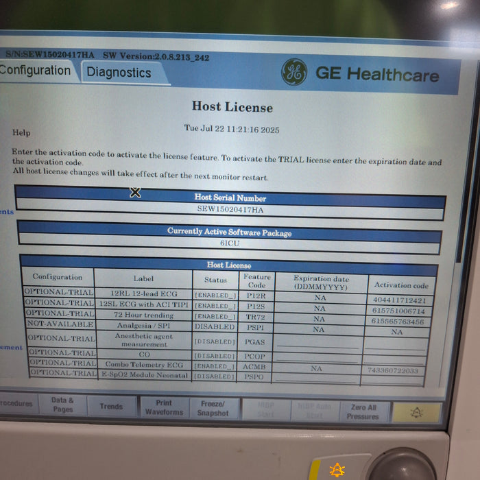 GE Healthcare GE Healthcare Carescape B650 Critical Care Patient Monitor Patient Monitors reLink Medical