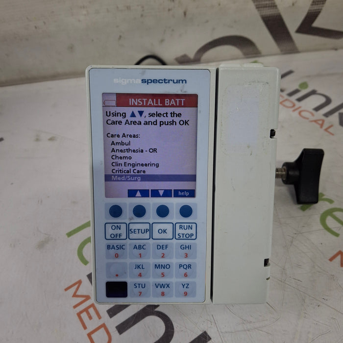 Baxter Sigma Spectrum 6.02.06 without Battery Infusion Pump