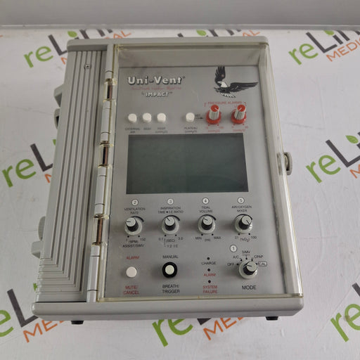 Impact Instrumentation Inc. Impact Instrumentation Inc. Uni-Vent 754 Portable Ventilator Respiratory reLink Medical