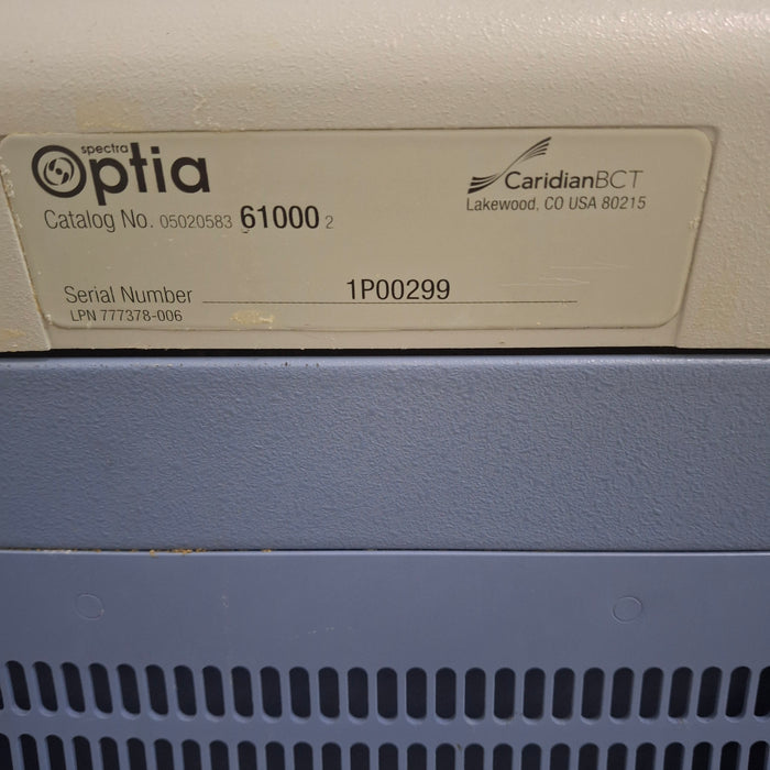 Terumo BCT Spectra Optia Apheresis System