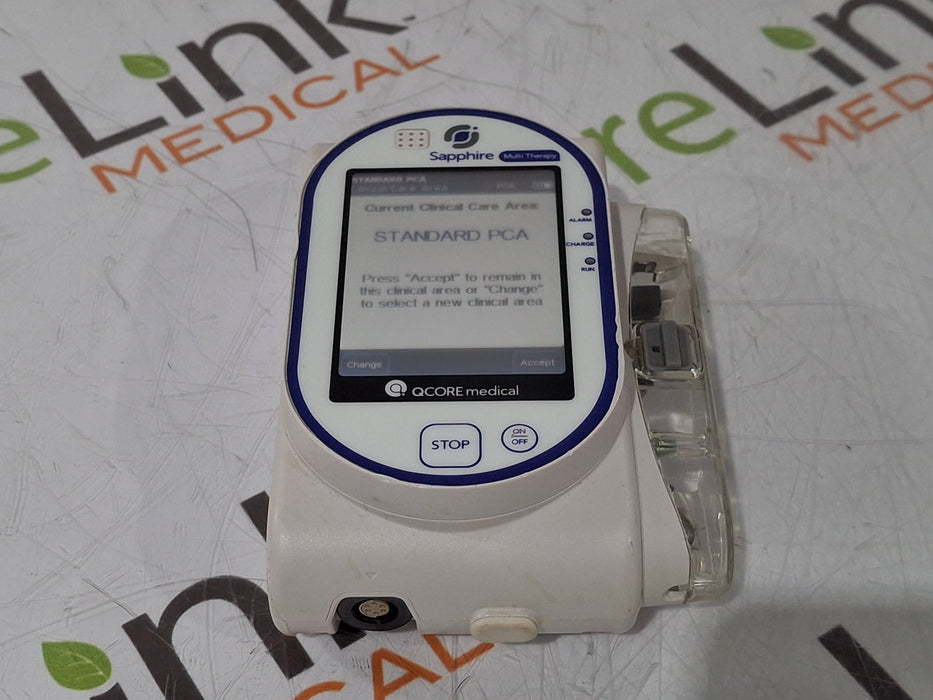 QCore Medical QCore Medical Sapphire Multi-Therapy Infusion Pump Infusion Pump reLink Medical