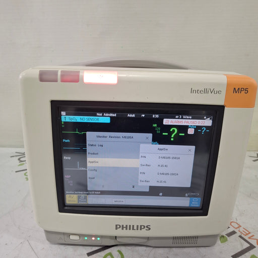 Philips Philips Intellivue MP5 - ECG, Fast SpO2, NIBP, Press, Temp Patient Monitor Patient Monitors reLink Medical