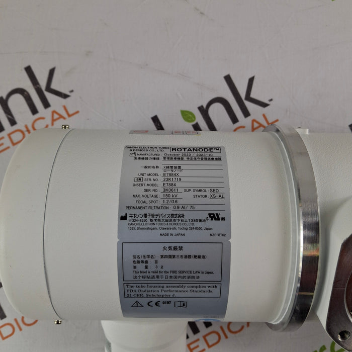 Toshiba Toshiba Rotanode E7884X X-Ray Tube Housing Assembly X-Ray Equipment reLink Medical