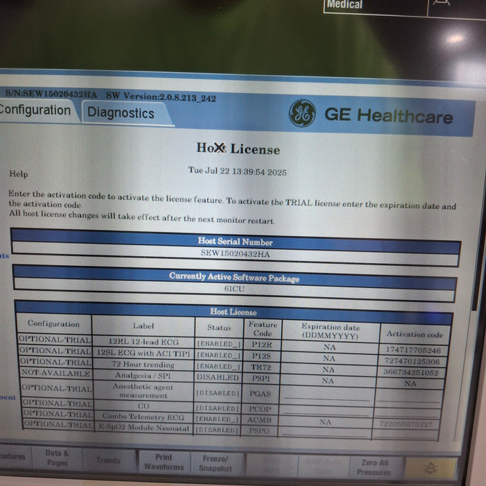 GE Healthcare GE Healthcare Carescape B650 Critical Care Patient Monitor Patient Monitors reLink Medical