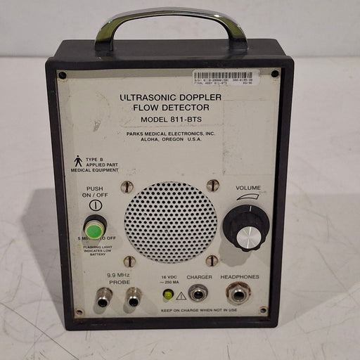Parks Parks 811-BTS Doppler Flow Detector Surgical Equipment reLink Medical
