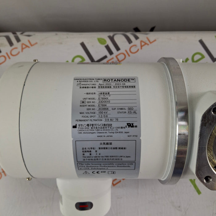 Toshiba Toshiba Rotanode E7884X X-Ray Tube Housing Assembly X-Ray Equipment reLink Medical
