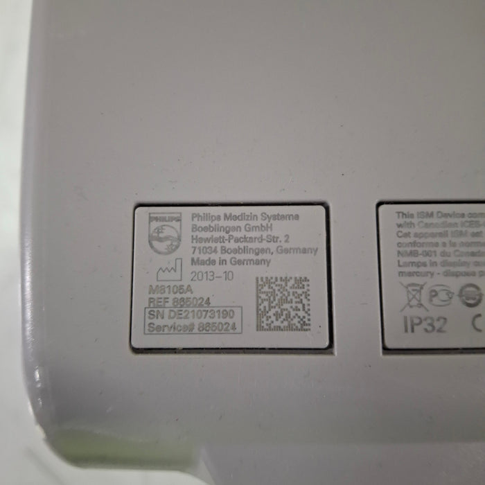 Philips Intellivue MP5 - ECG, Fast SpO2, NIBP, Press, Temp Patient Monitor