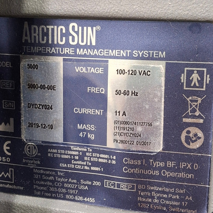 Medivance Medivance Arctic Sun 5000 Temperature Management System Temperature Control Units reLink Medical